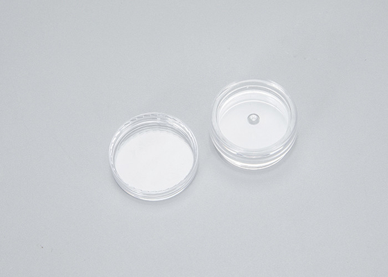 কাস্টমাইজড 120ml 4 Oz সাদা প্লাস্টিকের কসমেটিক জার মসৃণ পৃষ্ঠ