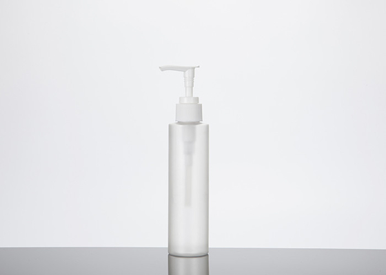 খালি শ্যাম্পু প্যাকেজিং 150ml PET প্লাস্টিক কসমেটিক বোতল পাম্প সহ
