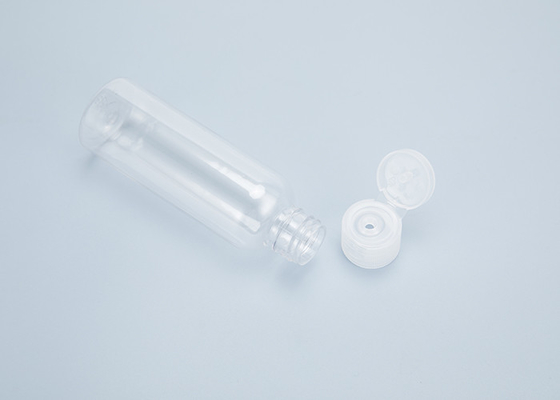 ফ্লিপ ক্যাপ সহ 1oz 2oz 3oz 4oz খালি প্লাস্টিক PET স্বচ্ছ বোতল ধারক
