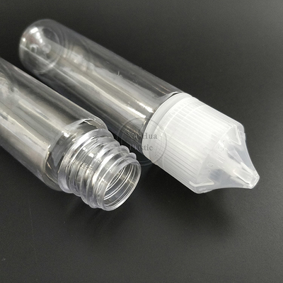 স্কুইজেবল 60ml খালি ড্রপ বোতল ফুড গ্রেড PET স্বচ্ছ কালো প্লাস্টিকের বোতল