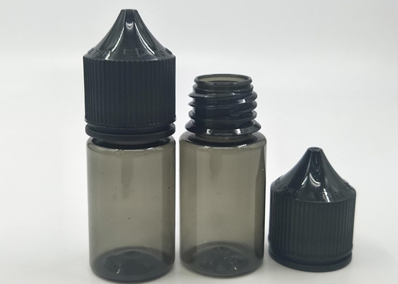 সিআরসি ক্যাপ পিইটি ফ্লেভার এলিকুইড বোতল সহ 30ml শর্ট V3 ড্রপার বোতল