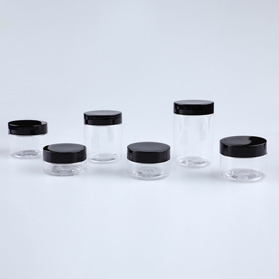 8oz 16oz প্লাস্টিক কসমেটিক নমুনা পাত্রে জার টাইট সিল