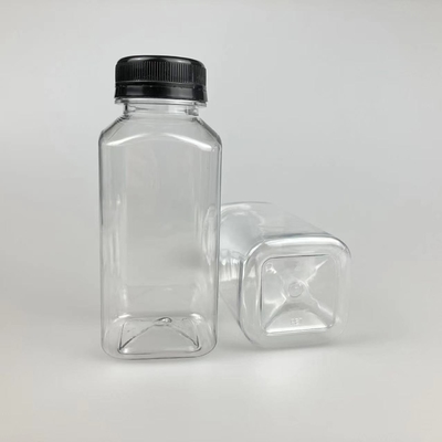 কাস্টমাইজড খালি প্লাস্টিকের রস বোতল 250ml 2oz