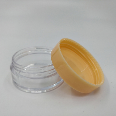 মসৃণ পৃষ্ঠ প্লাস্টিকের কসমেটিক জার 10ml 15ml 30ml 60ml 80ml 100ml 120ml 150ml ছোট