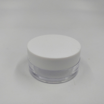 মসৃণ পৃষ্ঠ প্লাস্টিকের কসমেটিক জার 10ml 15ml 30ml 60ml 80ml 100ml 120ml 150ml