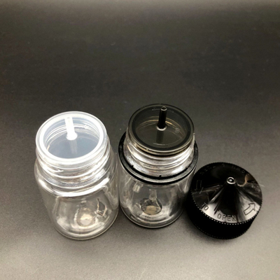 স্ক্রিন প্রিন্টিং ই তরল বোতল 10ml 15ml 30ml 60ml 80ml 100ml পিইটি