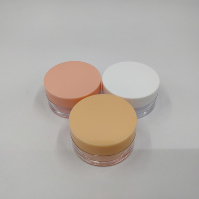 কাস্টমাইজড প্লাস্টিকের কসমেটিক জার 10ml 15ml 30ml 60ml 80ml 100ml 120ml 150ml মসৃণ পৃষ্ঠ