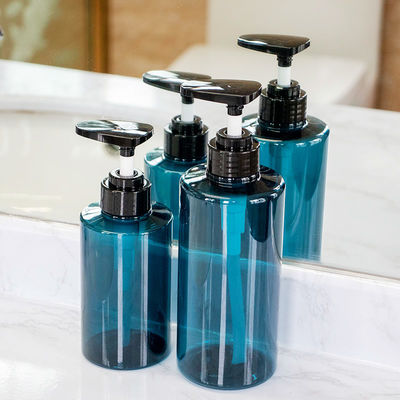 পিইটি কলার প্লাস্টিকের লোশন বোতল পরিষ্কার ফ্লিপ টপ বন্ধ টাইপ সহজ বিতরণ এবং তরল নিরাপদ সঞ্চয় জন্য ডিজাইন