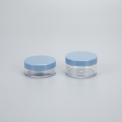 খালি কসমেটিক জার 3ml 5ml প্লাস্টিকের স্বচ্ছ ক্রিম জার