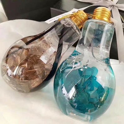 কারখানার বিক্রয় জনপ্রিয় 200ml 500ml গ্লাস ল্যাম্প হালকা বাল্ব বোতল রস জন্য