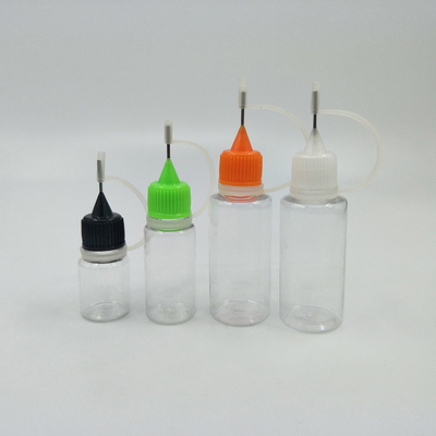 মসৃণ গ্লাস ড্রপার বোতল স্ক্রু ক্যাপ 10ml-120ml স্বচ্ছ কালো কাস্টমাইজ করুন