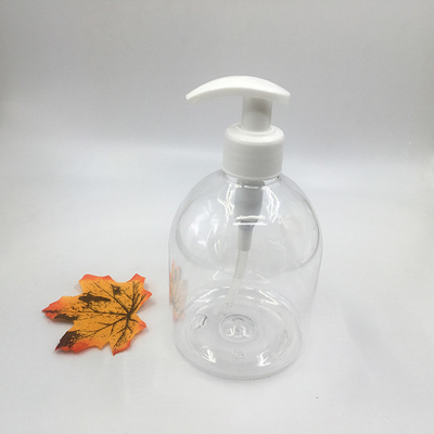 গোলাকার PETG শ্যাম্পু পাম্প বোতল 118mm প্রসাধনী জন্য