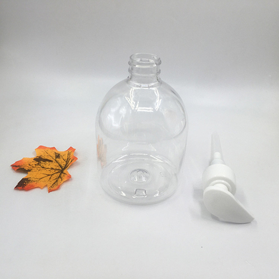 গোলাকার PETG শ্যাম্পু পাম্প বোতল 118mm প্রসাধনী জন্য