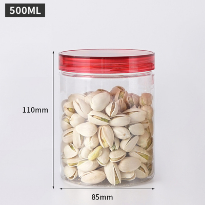 কাস্টমাইজযোগ্য প্লাস্টিকের জার কন্টেইনার 2oz-8oz ক্যাপাসিটি স্বচ্ছ / কাস্টমাইজড মুদ্রণ এবং ঢাকনা বিকল্পগুলির সাথে