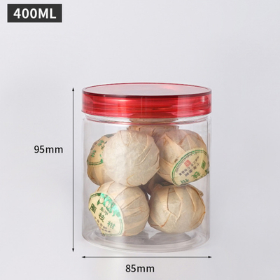 কাস্টমাইজযোগ্য প্লাস্টিকের জার কন্টেইনার 2oz-8oz ক্যাপাসিটি স্বচ্ছ / কাস্টমাইজড মুদ্রণ এবং ঢাকনা বিকল্পগুলির সাথে
