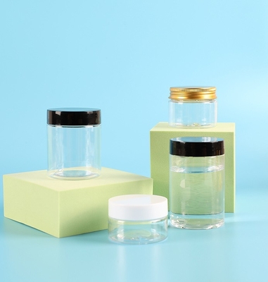 3oz-8oz কনটেইনার জারগুলি তাজা সঞ্চয়স্থান এবং প্রদর্শনের জন্য অ্যালুমিনিয়াম সিলিং সহ