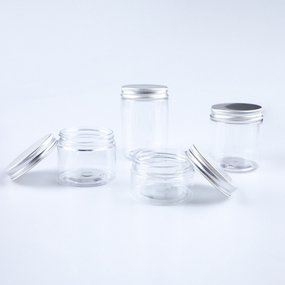 কসমেটিক প্যাকেজিং ফুড গ্রেড মধু জার 150ml 250ml ফ্রস্টড ক্লিয়ার অ্যাম্বার পিট প্লাস্টিক ক্রিম জার