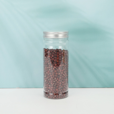 অপশনাল ক্যাপ সহ 2oz স্বচ্ছ প্লাস্টিকের জার