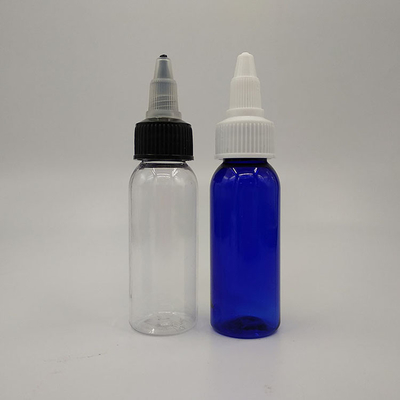 10ml-120ml কাস্টম লোগো স্ক্রু ক্যাপ মসৃণ পৃষ্ঠের সাথে 50ml গ্লাস ড্রপপার বোতল
