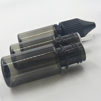 টুর গোলাকার 10ml 15ml 30ml 60ml 80ml 100ml স্ক্রু ক্যাপ স্বচ্ছ ই তরল বোতল