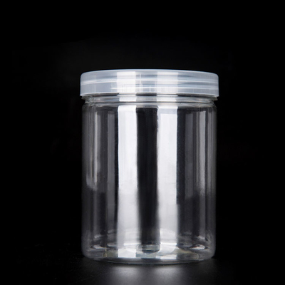 প্যাকেজিং জন্য 8oz স্বচ্ছ প্লাস্টিকের জার পাত্রে