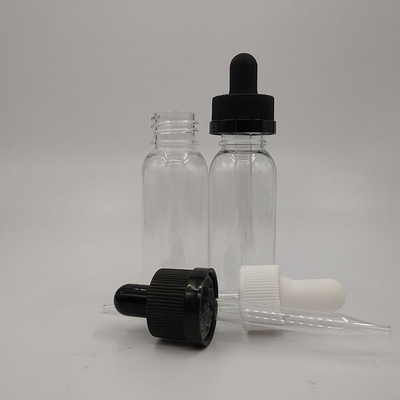 ই তরল জন্য 10ml-100ml প্লাস্টিকের ড্রপপার বোতল
