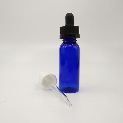 মসৃণ পৃষ্ঠ এবং স্ক্রু ক্যাপ সহ 10ml-120ml প্লাস্টিকের ড্রপপার বোতল