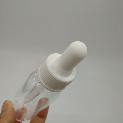 মসৃণ পৃষ্ঠ এবং স্ক্রু ক্যাপ সহ 10ml-120ml প্লাস্টিকের ড্রপপার বোতল