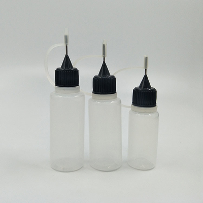স্ক্রু ক্যাপ সহ 10ml-120ml স্বচ্ছ কালো গ্লাস ড্রপপার বোতল
