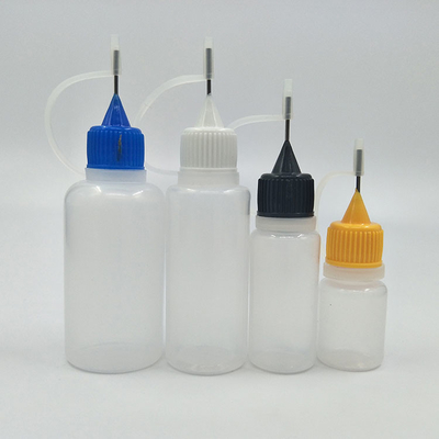 স্ক্রু ক্যাপ সহ 10ml-120ml স্বচ্ছ কালো গ্লাস ড্রপপার বোতল