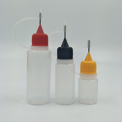 স্ক্রু ক্যাপ সহ 10ml-120ml স্বচ্ছ কালো গ্লাস ড্রপপার বোতল