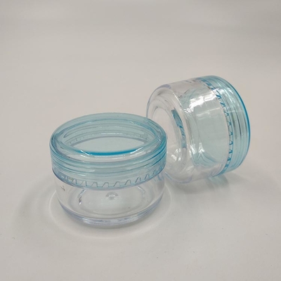 প্লাস্টিকের কসমেটিক জার 10ml 15ml 30ml 60ml 80ml 100ml 120ml 150ml ত্বকের যত্ন এবং সৌন্দর্য পণ্য জন্য আদর্শ