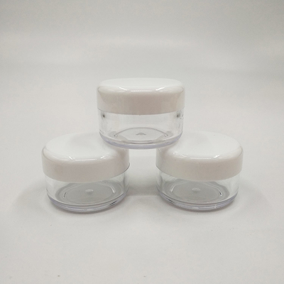 প্লাস্টিকের কসমেটিক জার 10ml 15ml 30ml 60ml 80ml 100ml 120ml 150ml ত্বকের যত্ন এবং সৌন্দর্য পণ্য জন্য আদর্শ