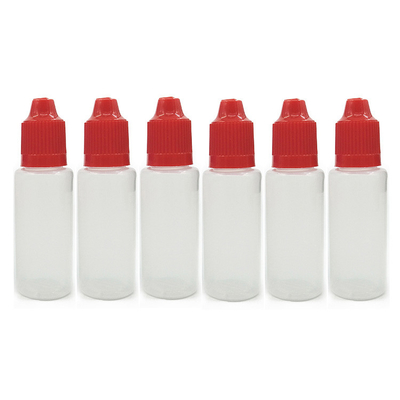 18mm Neck Size E তরল বোতল 10ml 15ml 30ml 60ml 80ml 100ml ই সিগারেটের জন্য