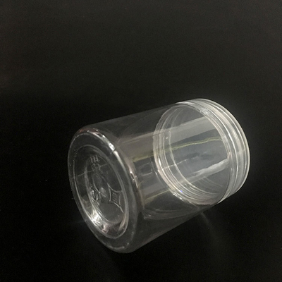 মসৃণ পৃষ্ঠ প্লাস্টিক কসমেটিক জার 10ml 15ml 30ml 60ml 80ml 100ml 120ml 150ml আপনার প্রয়োজনের জন্য
