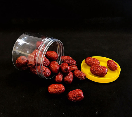 সিলিং এবং অ্যালুমিনিয়াম ফয়েল গ্যাসকেট সঙ্গে কাস্টমাইজড লোগো প্লাস্টিকের প্রসাধনী পাত্রে