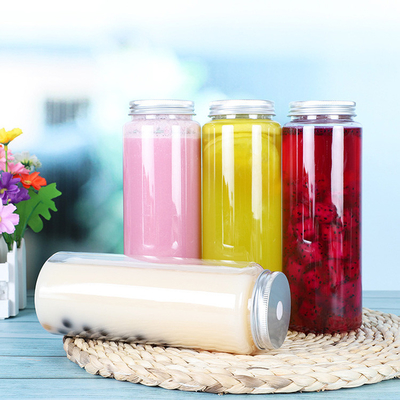 স্ক্রু ক্যাপ সহ প্লাস্টিকের পানীয়ের বোতল 120ml-1000ml