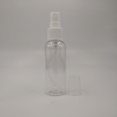 গোলাকার পিইটি প্লাস্টিক স্প্রে বোতল 10ml 15ml 30ml 50ml 60m 70ml 100ml 200ml 500ml ধারণক্ষমতা