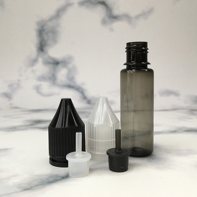কাস্টম লোগো সহ স্বচ্ছ ই তরল বোতল 10ml 15ml 30ml 60ml 80ml 100ml