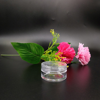 স্বচ্ছ প্লাস্টিক সৌন্দর্য জার 10ml 15ml 30ml 60ml 80ml 100ml 120ml 150ml