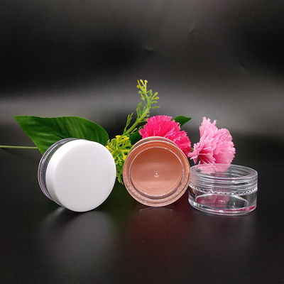 স্বচ্ছ প্লাস্টিক সৌন্দর্য জার 10ml 15ml 30ml 60ml 80ml 100ml 120ml 150ml