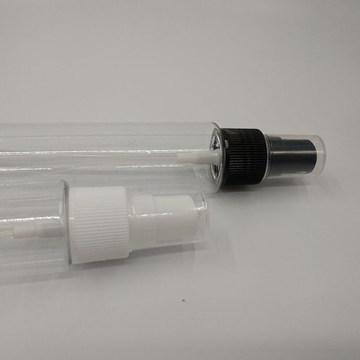 মসৃণ পিইটি প্লাস্টিক স্প্রে বোতল 10ml 15ml 30ml 50ml 60m 70ml 100ml 200ml 500ml স্বচ্ছ ভ্রমণ-বন্ধুত্বপূর্ণ