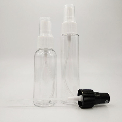 মসৃণ পিইটি প্লাস্টিক স্প্রে বোতল 10ml 15ml 30ml 50ml 60m 70ml 100ml 200ml 500ml স্বচ্ছ ভ্রমণ-বন্ধুত্বপূর্ণ