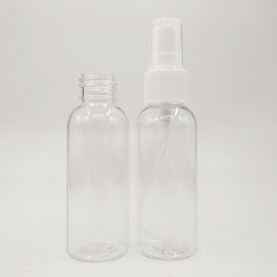 মসৃণ পিইটি প্লাস্টিক স্প্রে বোতল 10ml 15ml 30ml 50ml 60m 70ml 100ml 200ml 500ml স্বচ্ছ ভ্রমণ-বন্ধুত্বপূর্ণ