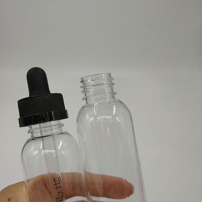 5000pcs 10ml 100ml ড্রপপার ডিসপেনসর স্বচ্ছ কালো গ্লাস বোতল