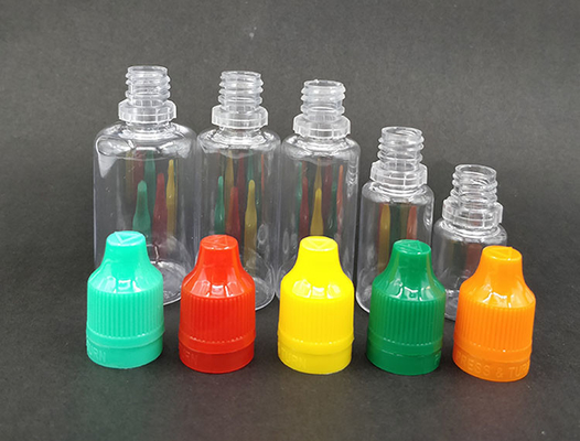 ই-তরল জন্য ই তরল বোতল 10ml 15ml 30ml 60ml 80ml 100ml মুদ্রণ রঙ কাস্টমাইজেশন