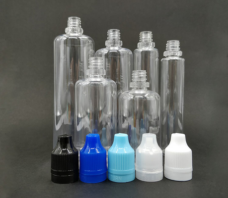 ই-তরল জন্য ই তরল বোতল 10ml 15ml 30ml 60ml 80ml 100ml মুদ্রণ রঙ কাস্টমাইজেশন