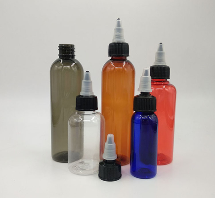 তরল জন্য বহুমুখী বৃত্তাকার বোতল 10ml 15ml 30ml 60ml 80ml 100ml ক্ষমতা