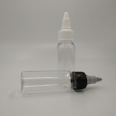 কাস্টমাইজড লোগো সহ 10ml 15ml 20ml 30ml 40ml 50ml 60ml 70ml 100ml 120ml প্লাস্টিকের ড্রপপার বোতল
