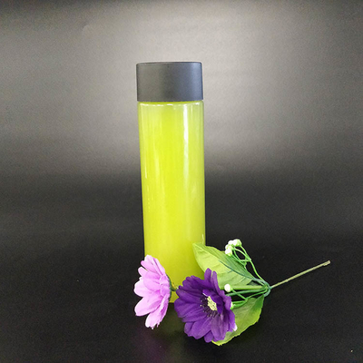 BPA মুক্ত 0.5 কেজি পরিষ্কার সিলিন্ডার জুস বোতল
